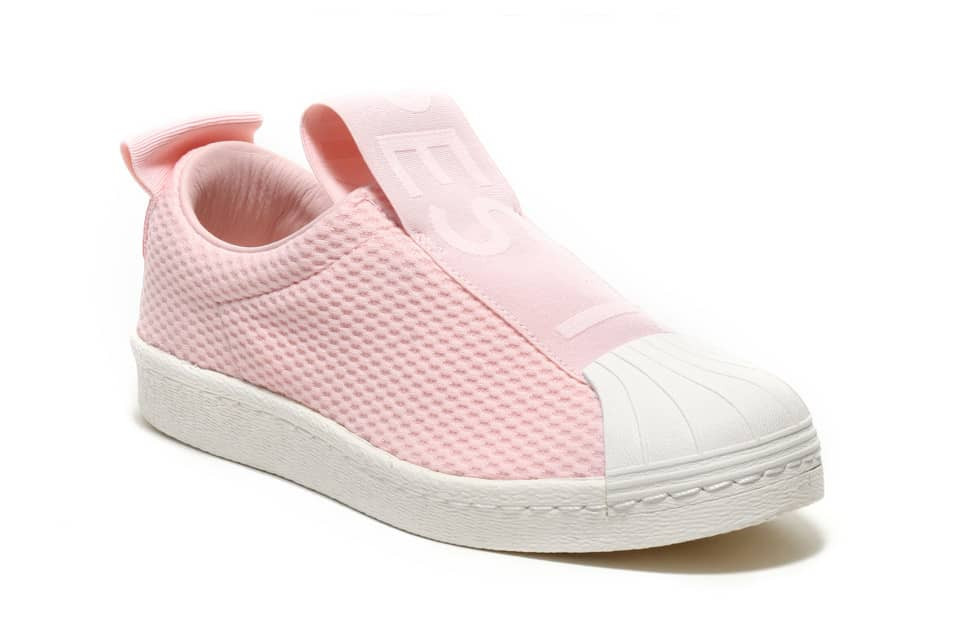 Adidas Superstar Slip On - Soft Pink - US 8