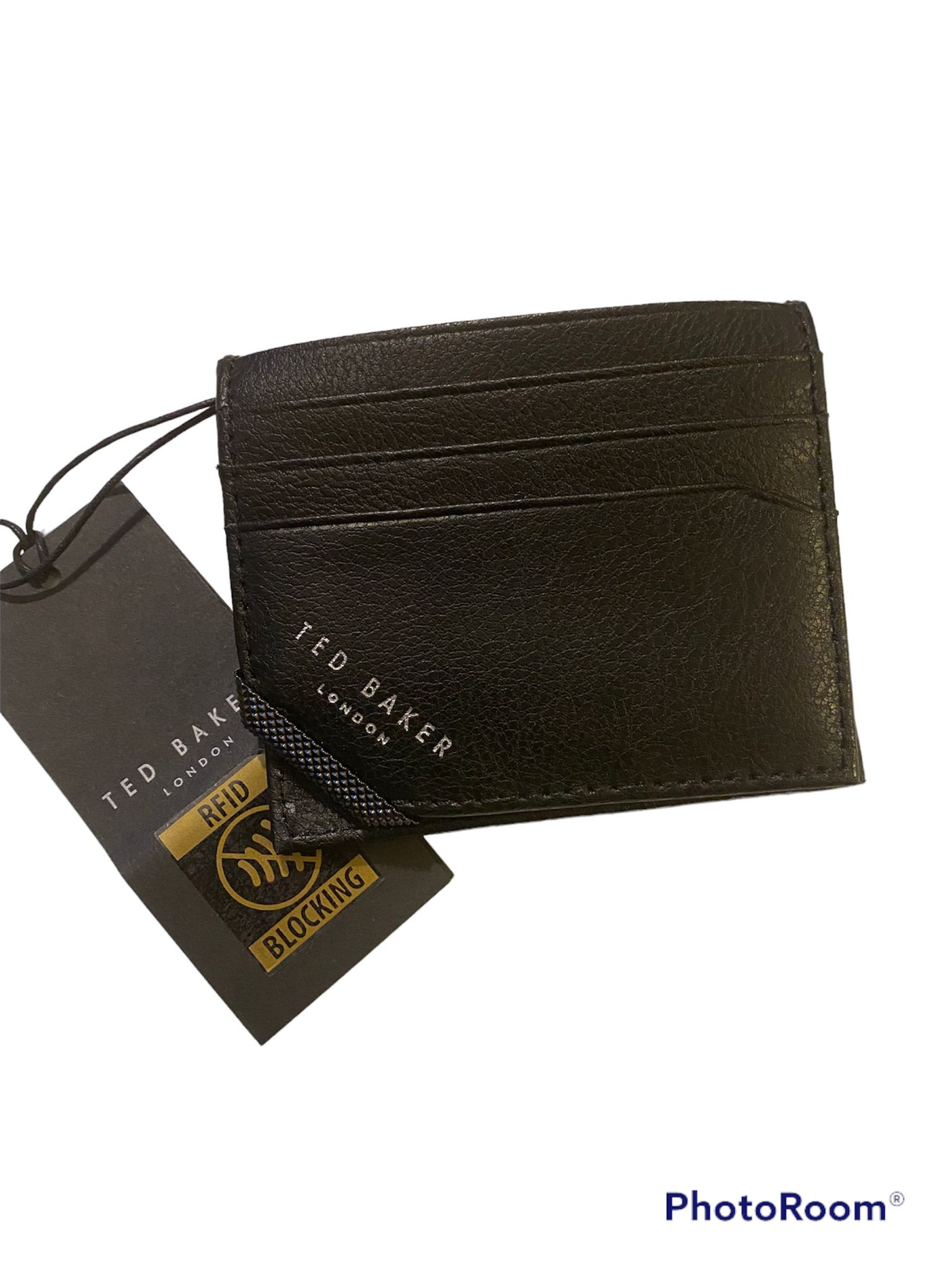 Ted Baker Peek Corner Detail Card Holder - Black - One Size / 249842