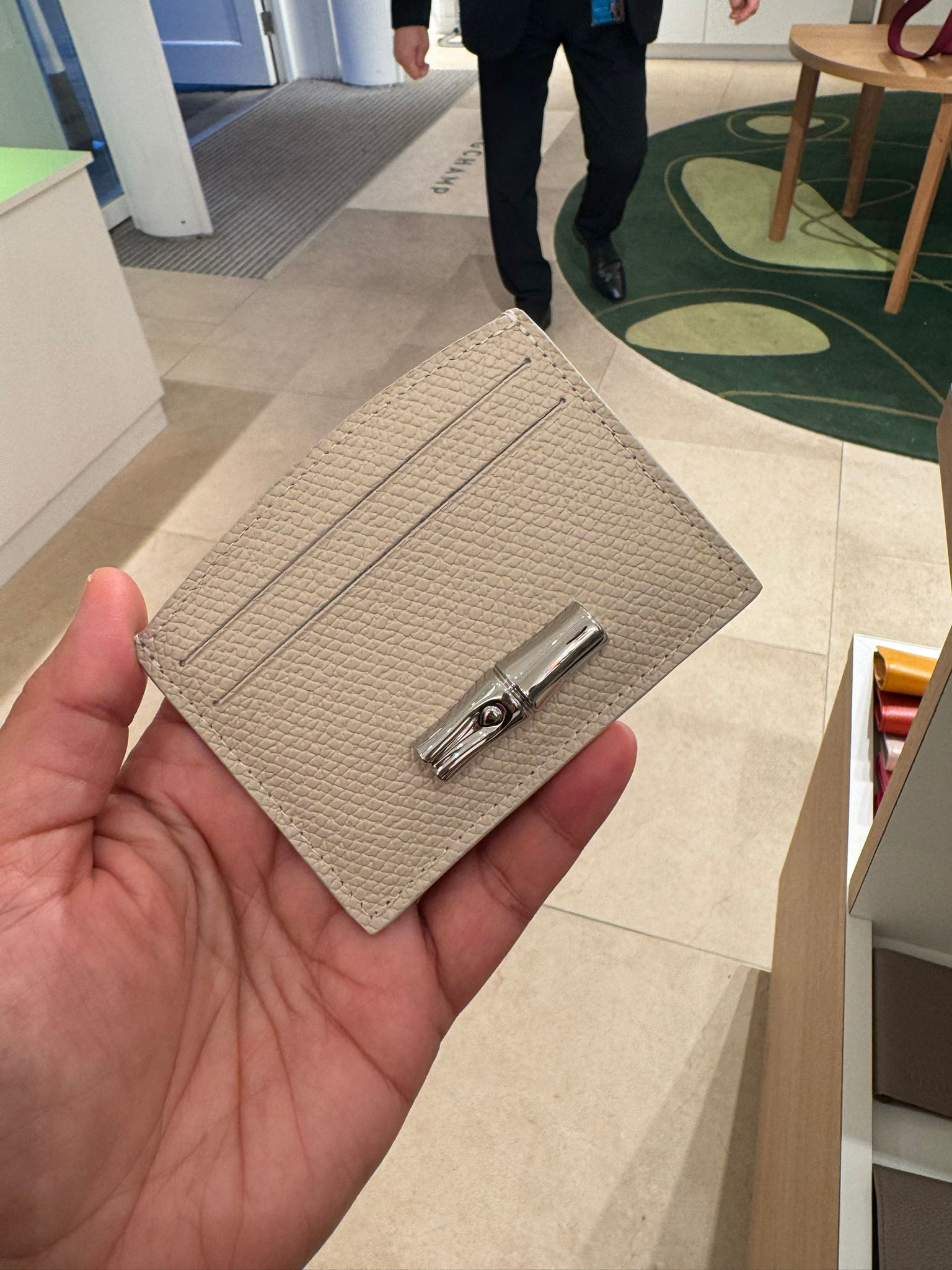 Longchamp Roseau Card Holder - Paper - L3218HPN555