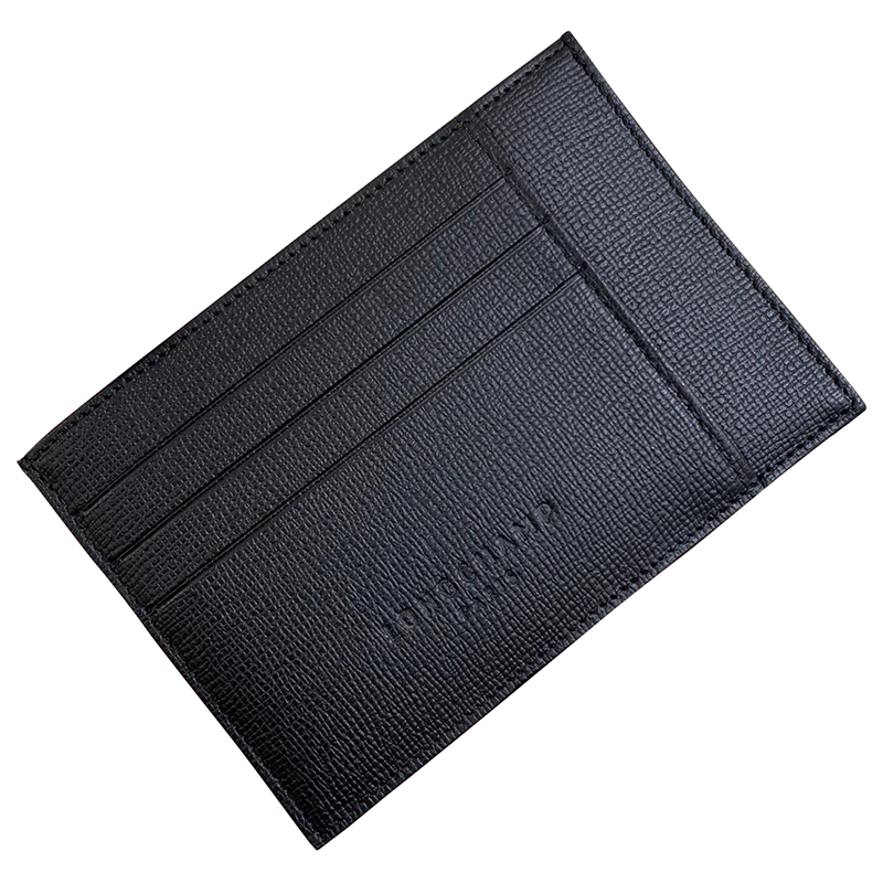 LONGCHAMP CARD HOLDER - BLACK - ONE SIZE