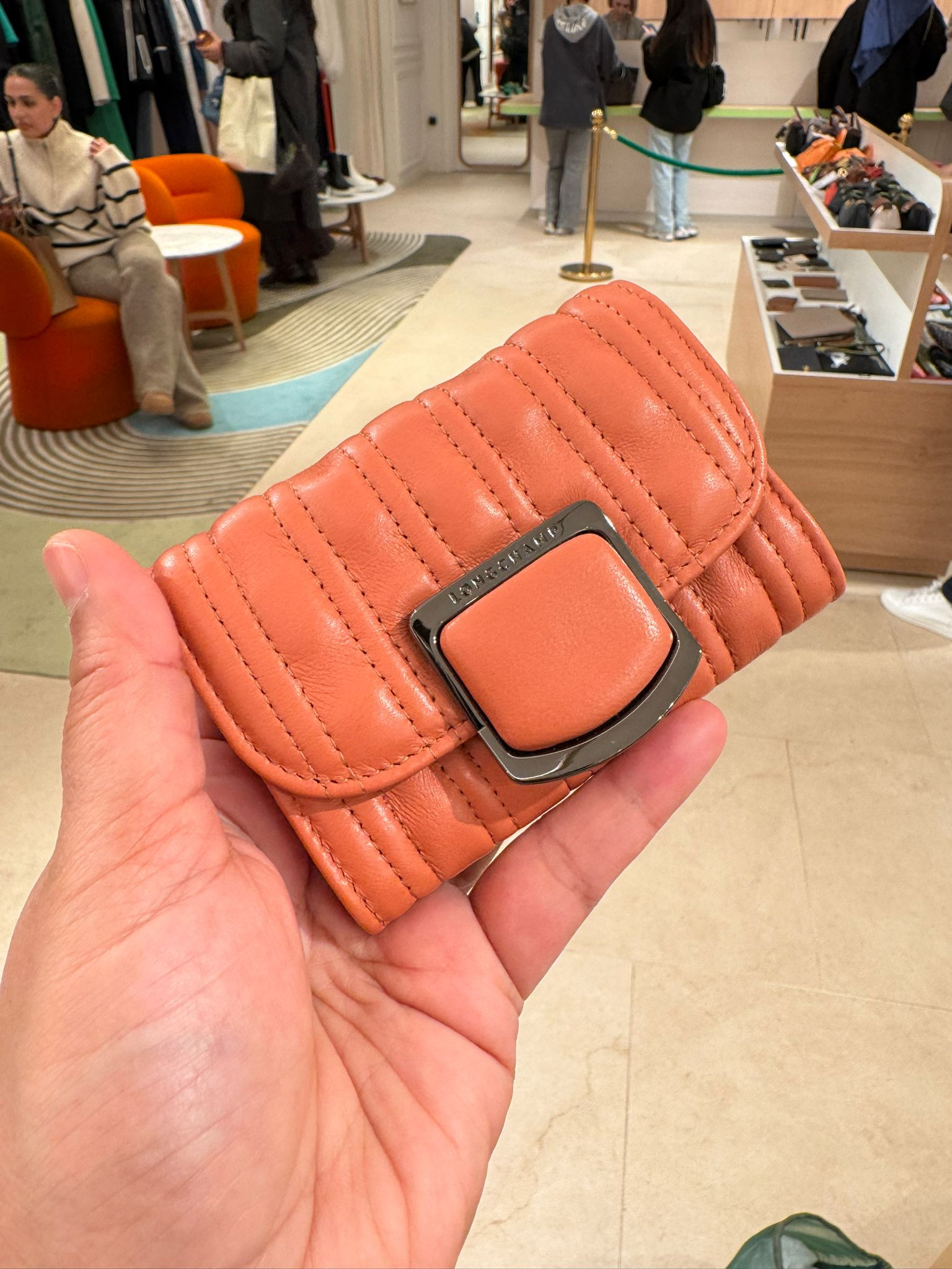 Longchamp Brioche Small Purse - Blush - 30024HVVP63