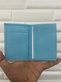 Longchamp Card Holder - Aqua - One Size