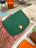 Longchamp Epure Card Holder - Green - 30031HYZ129