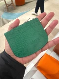 Longchamp Epure Card Holder - Green - 30031HYZ129