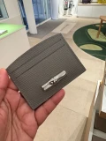 Longchamp Roseau Card Holder - Grey Turtledove - L3218HPNP55