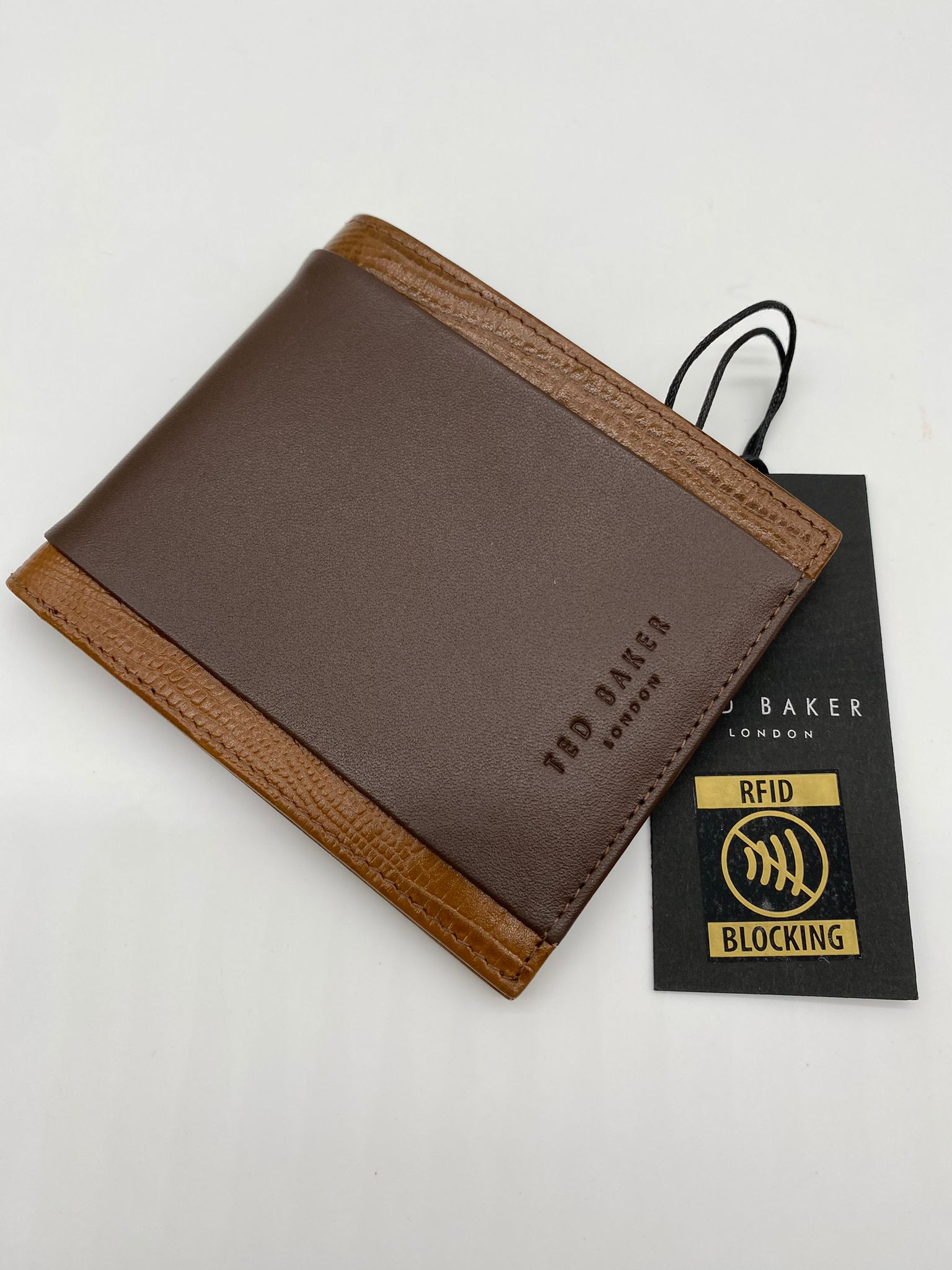 Ted Baker Men Wallet - Tan Multi - One Size