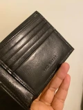 Ted Baker Men Wallet - Dark Brown Debossed Wallet - One Size