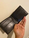 Ted Baker Men Wallet - Dark Brown Debossed Wallet - One Size