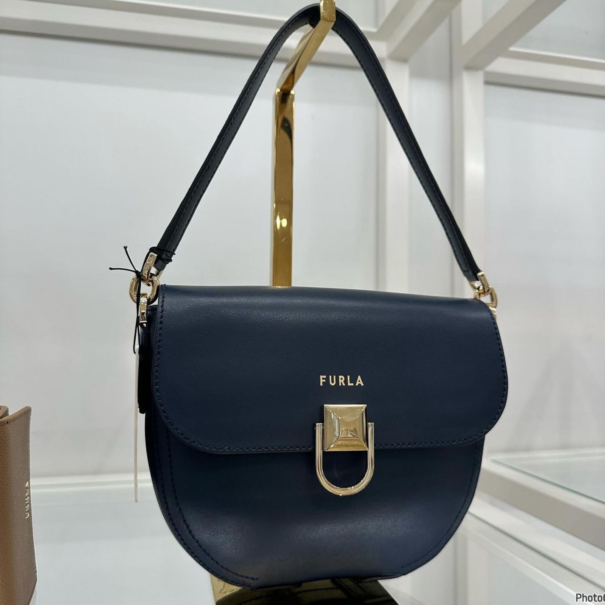 Furla Circe - Space/Navy - Small With Long Strap 20 x 17.x 5.5 cm (w x h x d)