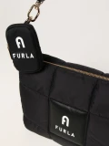 Furla Piuma Shoulder Bag - Black - Medium