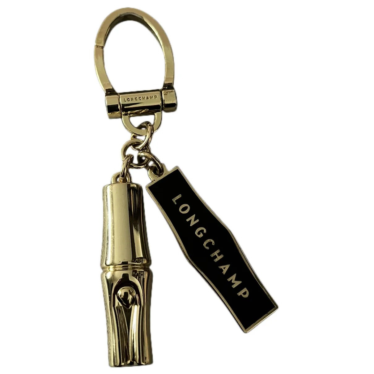 Longchamp Key Ring - Silver - One Size