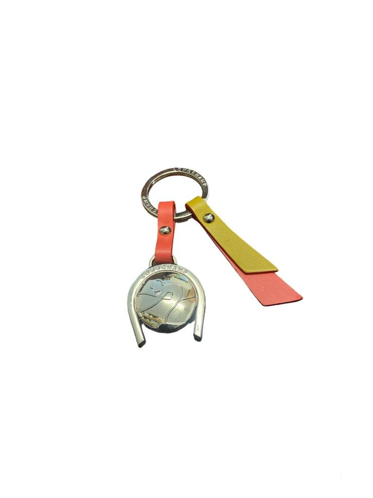 Longchamp Key Ring - Yellow/Orange - One Size