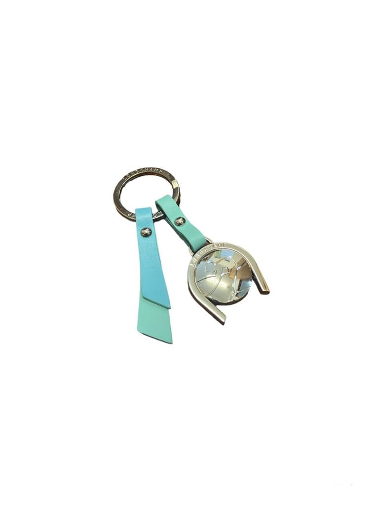 Longchamp Key Ring - Light Blue - One Size