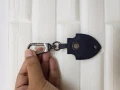 Longchamp Key Ring - Black - One Size