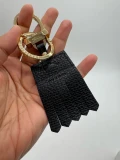 Longchamp Penelope Key Ring - L4824843001 / Black - One Size