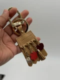 Longchamp Penelope Key Ring - L4824843016 / Fawn - One Size