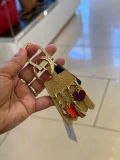 Longchamp Penelope Key Ring - L4824843016 / Fawn - One Size
