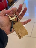 Longchamp Penelope Key Ring - L4824843016 / Fawn - One Size