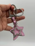 Longchamp Le Pliage Key Ring - L7220757P36 / Pink - One Size
