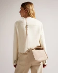 Ted Baker Shoulder/Crossbody Bag - Cheriyl / Natural - Medium