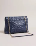 Ted Baker Magnolia Quilted Shoulder Bag - Ayshah / Blue - Medium 264801