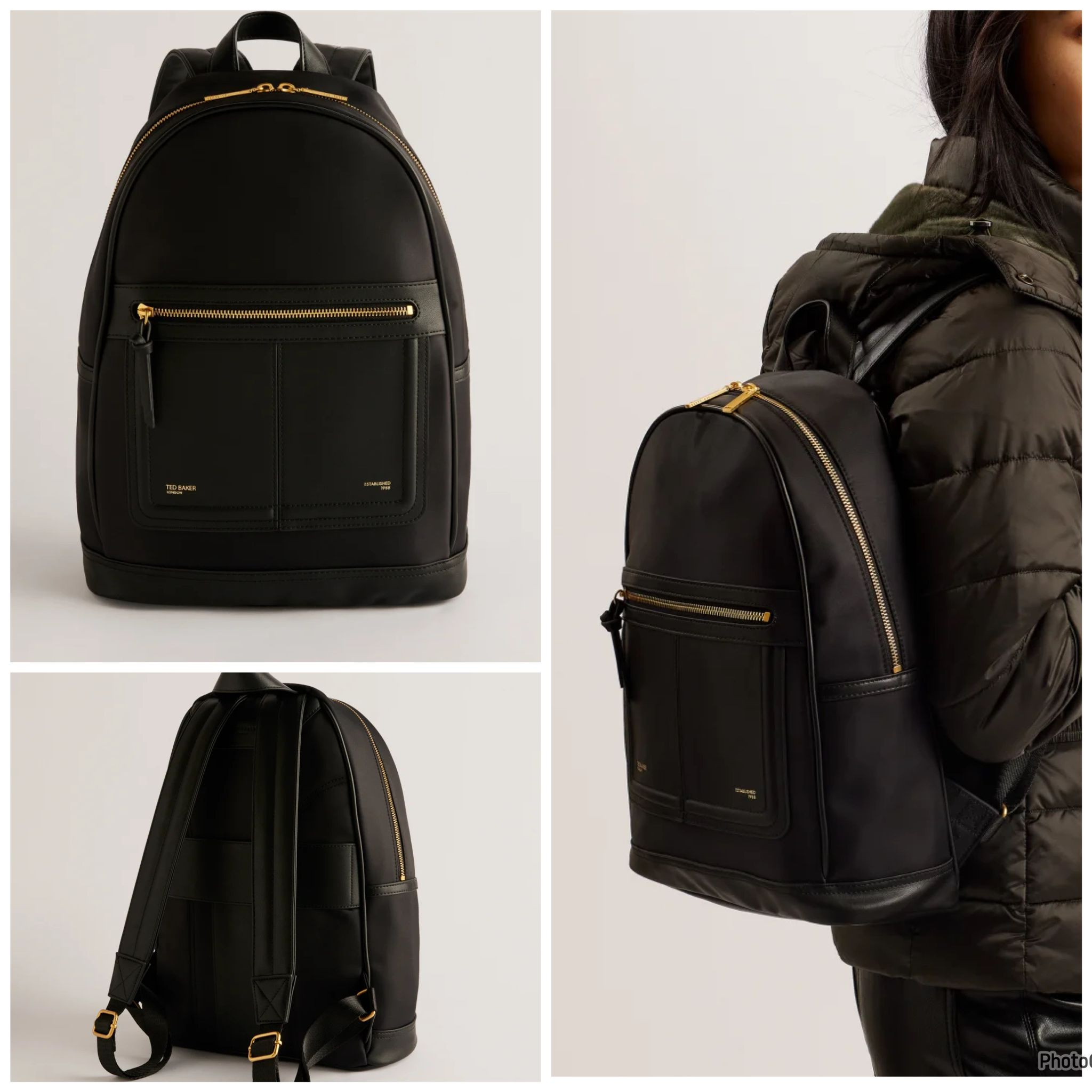 Ted Baker Backpack - Black - Voella / 275124