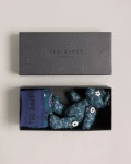 Ted Baker Sock & Teddy Gift Set - Perriia / Dk-Blue - One Size / 264970