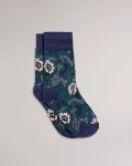 Ted Baker Sock & Teddy Gift Set - Perriia / Dk-Blue - One Size / 264970