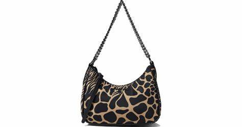 Michael Kors Jet Set Shoulder - Black/Camel - Small / 32T2UT9C1C