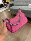 Michael Kors Jet Set Shoulder - Deep Fuchsia - 32H3ST9C1K / 20 X 12 X 7 CM