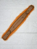 Anya Hindmarch Build a Bag Shearling Handle  - Orange - 26cm