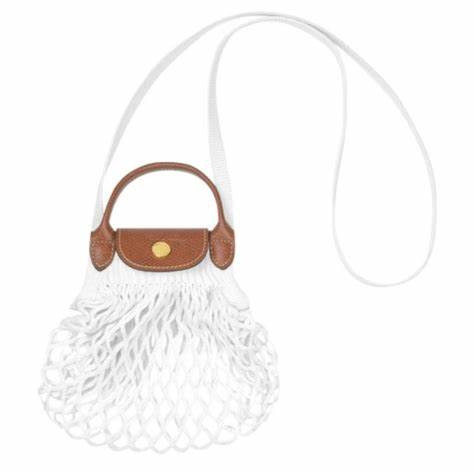 Longchamp Filet - Ecru / White - XS 10139HVH037