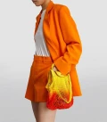Longchamp Filet - Ombre Yellow/Orange - 10121HCBH85 / Large