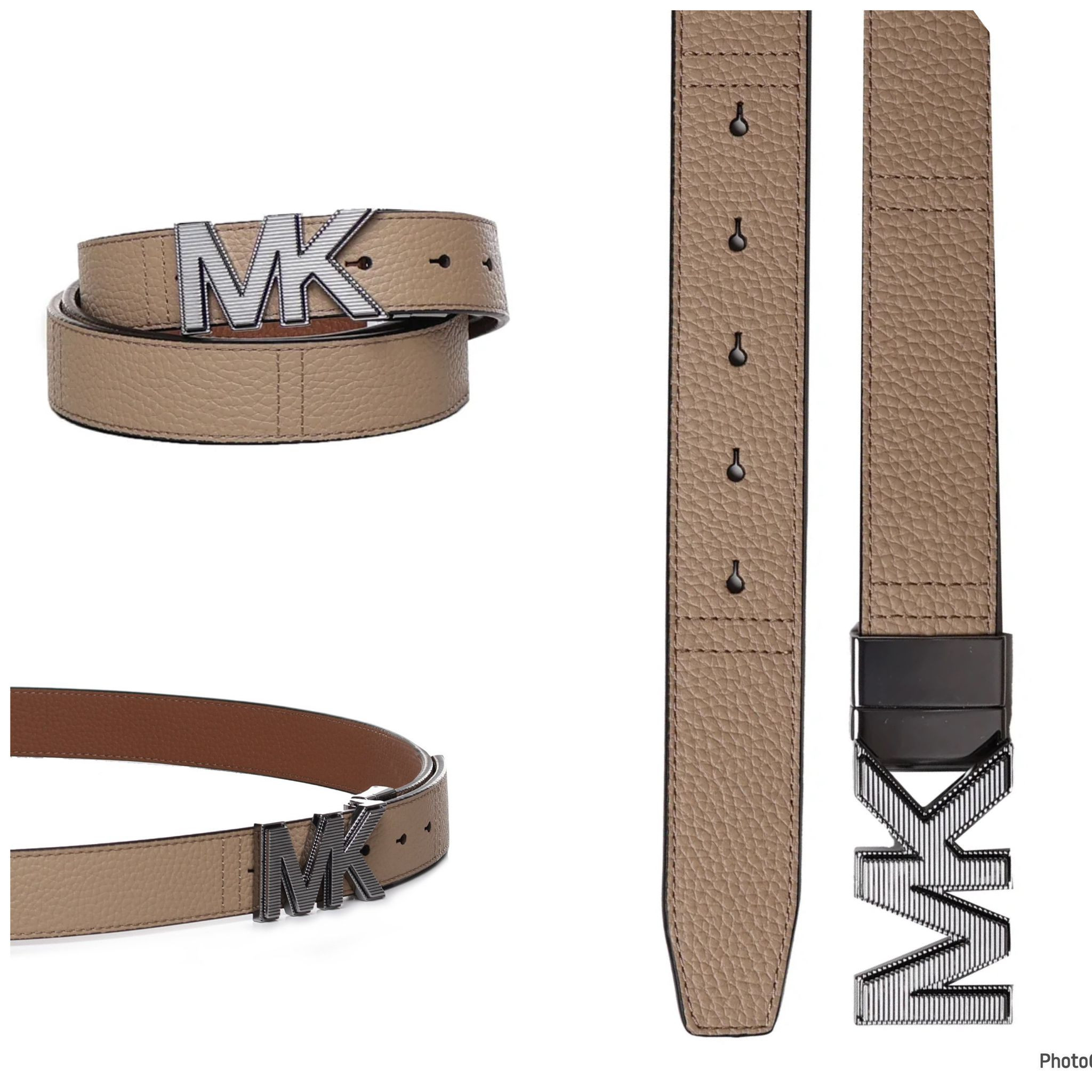 Micahel Kors Reversible Belt - Camel - 39S3LBLY2T / 137 X 3 CM