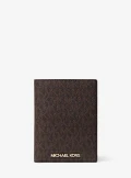 Michael Kors Passport Holder & Luggage Tag Set - Brown / 35H1GGZD8B - One Size