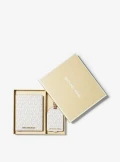 Michael Kors Passport Holder & Luggage Tag Set - Vanilla - One Size / 35H1GGZD8B