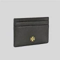 Tory Burch Emerson Card Case - Black - One Size / 136101