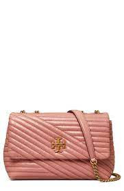 Tory Burch Kira Chevron Shoulder Bag - Pink Magnolia -  84190 (23cmX15cmX8cm)