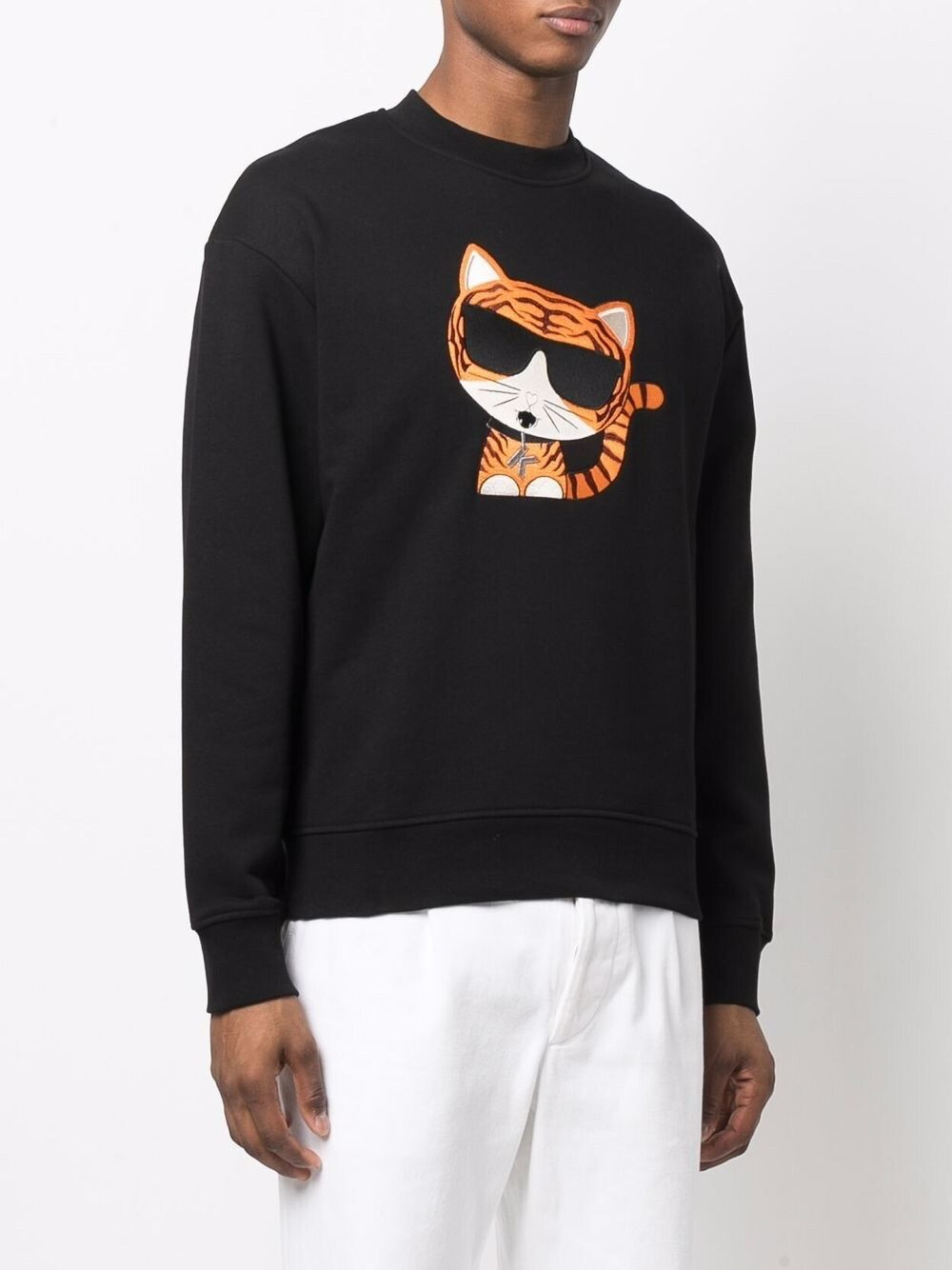 Karl Lagerfeld Sweatshirt - Unisex Big Tiger / 22OW1890 - Size Xl