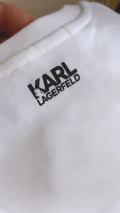 Karl Lagerfeld Sweatshirt - Boucle White / 22WW1817 - Size L