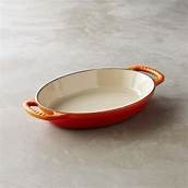 Le Creuset Oval Baker - Flame/Volcanic - 24 cm / Warehouse Sale