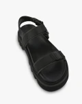 DKNY Buckle Sport Sandal - KZD12751/Black - US 6/ UK 3.5/ EUR 36