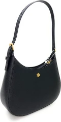 Tory Burch Emerson Zip Shoulder Bag - Black - One Size