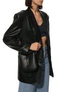 Furla Sirena Hobo with long strap - Black - Mini