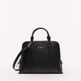 Furla Vittoria Dome - Nero - Medium With Long Strap