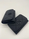 Tory Burch Willa Card Holder - Matte Black - One Size 142496