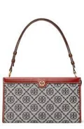 Tory Burch T Monogram Jacquard - Juneberry - Mini Pouchette 82933