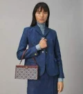 Tory Burch T Monogram Jacquard - Juneberry - Mini Pouchette 82933