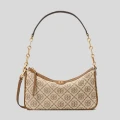 Tory Burch T Monogram Jacquard - Hazelnut - One Size 85137