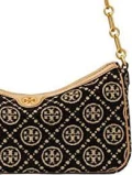 Tory Burch T Monogram Jacquard - Black / New Cream - One Size 86552